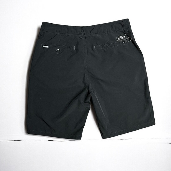 🌻Quiksilver Black Amphibian 20" Hybrid Boardshorts Size 30 - Picture 2 of 6